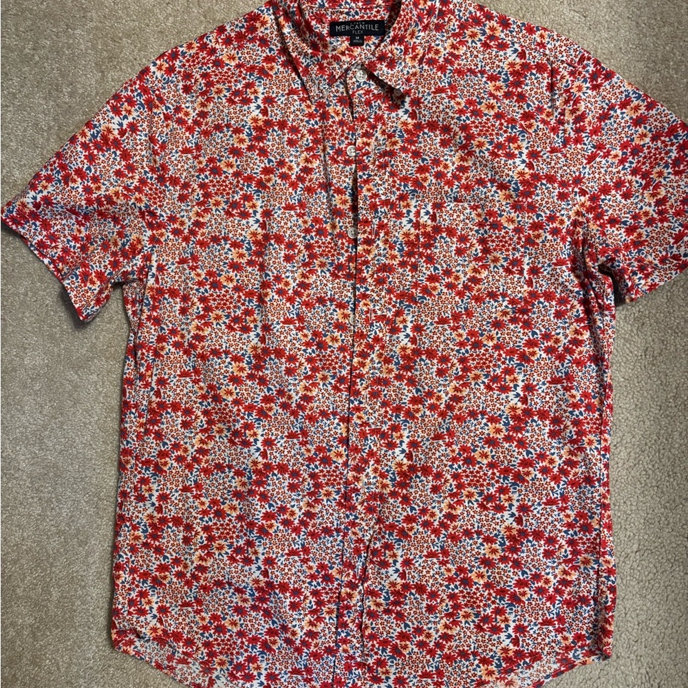J.Crew men’s short sleeve button-down
